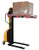 Vestil Narrow Mast Stacker with Power Lift Fixed Forks - SLNM-63-FF