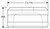 SUN45D Oblong Die 27/32" x 1-1/32" with 2 Whistle Spots - SUN45DOB-2733