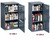 DURHAM Aerosol/Utility Lockable Storage Cabinets