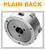 Precise 6-Jaw Self-Centering Plain Back Lathe Chucks