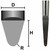 Baileigh DWR-4100E150 Half Conical Cutter, 1mm Radius - BA9-1019911