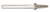 Grobet TAPERED THREAD MANDRELS 3/8" - 43.152