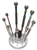 Grobet BUDGET MINI SCREWDRIVER SET IN FIXED STAND - 52.586 Grobet BUDGET MINI SCREWDRIVER SET IN FIXED STAND - 52.586