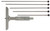 Mitutoyo 0" to 6" Depth Micrometer - 10-926-4