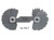 SPI Radius gage 1/32"-17/64" - 14-174-7