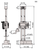 Mitutoyo Digimatic Double Column Digital Height Gage, 0-18"/0-450mm - 192-631-10