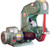 Burr King Three Wheel Belt Grinder - Model 760 - 78110 Burr King Three Wheel Belt Grinder - Model 760 - 78110