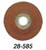 Proxxon Corundum Grinding Disc for LHW/E (60 Grit) - 28-585