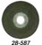 Proxxon Silicon-Carbide Grinding Disc for LHW/E (60 Grit) - 28-587