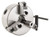 Interstate 3-Jaw Plain Back Self-Centering Lathe Chuck, Two-Piece Hardened Reversible Jaws, 6" dia. - 34-672-6