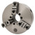 Interstate 3-Jaw Self Centering Direct Mounting "D" Series Lathe Chuck, 10" Dia, D1-6 Spindle, 70mm/2.75" Thru Hole - 34-683-3