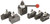 Phase II Quick-Change Piston Type Lathe Tool Post Set 251-100 ( Swing: up to 12") - 35-208-8