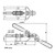 Precise Push/Pull Toggle Clamp, Plunger Travel 32mm - 3900-0398