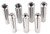 Brown & Sharpe #7 Taper Round Collet 7 Piece Set - 3900-0979