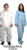 Pro-Safe SMS Protective Clothing, White, Size Medium w/ Elastic Wrists & Ankles - 56-284-3