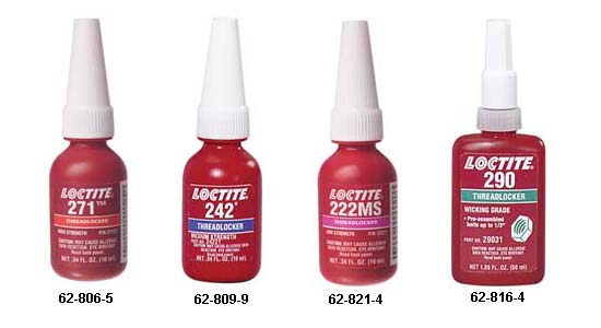 Loctite Threadlockers and Retaining Compounds - 62-815-6 - Light Tool Supply