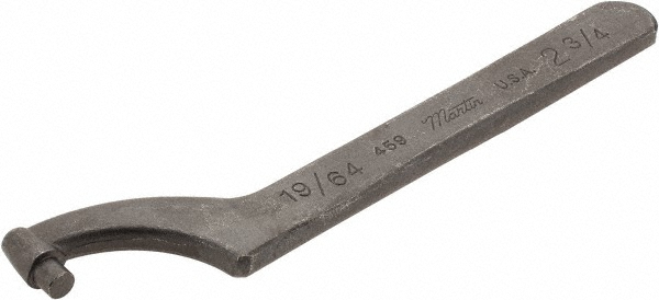Martin Tools 459 Spanner Pin Wrench - 97-566-4 - Light Tool Supply