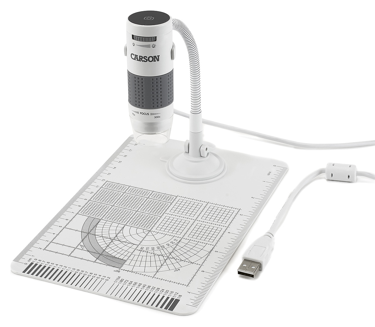 MicroMini™ 20x Pocket Microscope with UV and LED Flashlight, Green – Carson  Optical