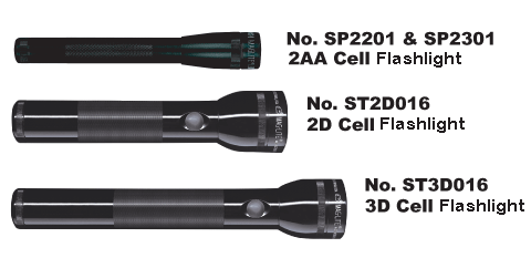 Maglight LED Technology Flashlight 3 WATTS - ST2D016 - Light Tool