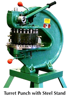 Tin Knocker 18 Station Hand Turret Punch - TK-18 - Light Tool Supply