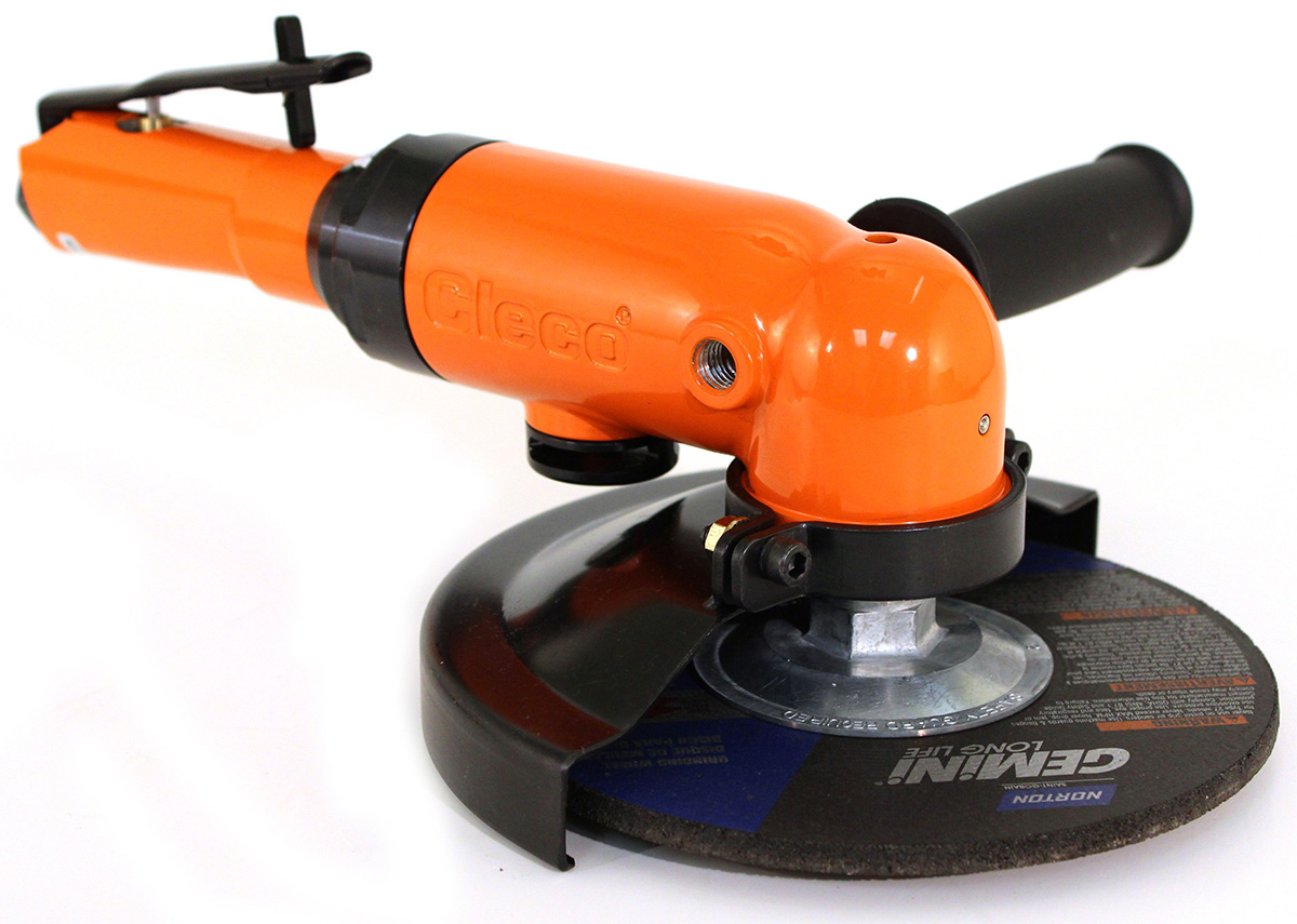 Cleco 1660 Series Right Angle Grinder - 1660AGL-45 - Light Tool Supply
