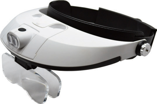 Grobet - 2-Way Headband Magnifier
