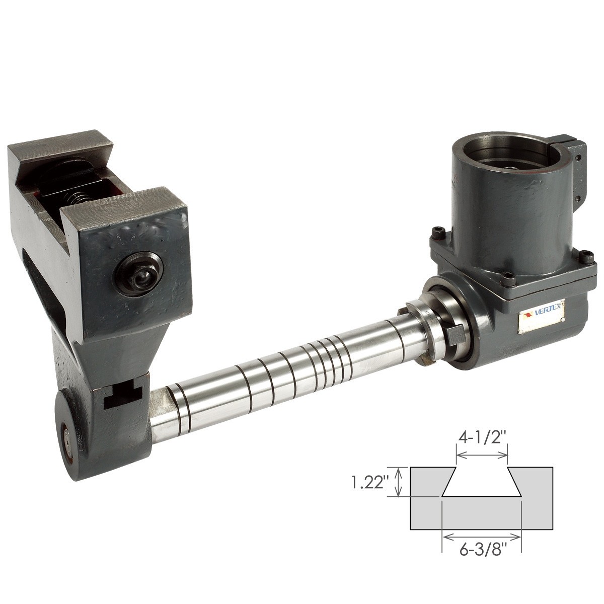 Vertex R-8 Right Angle Milling Attachments - 3012-1018 - Light Tool Supply