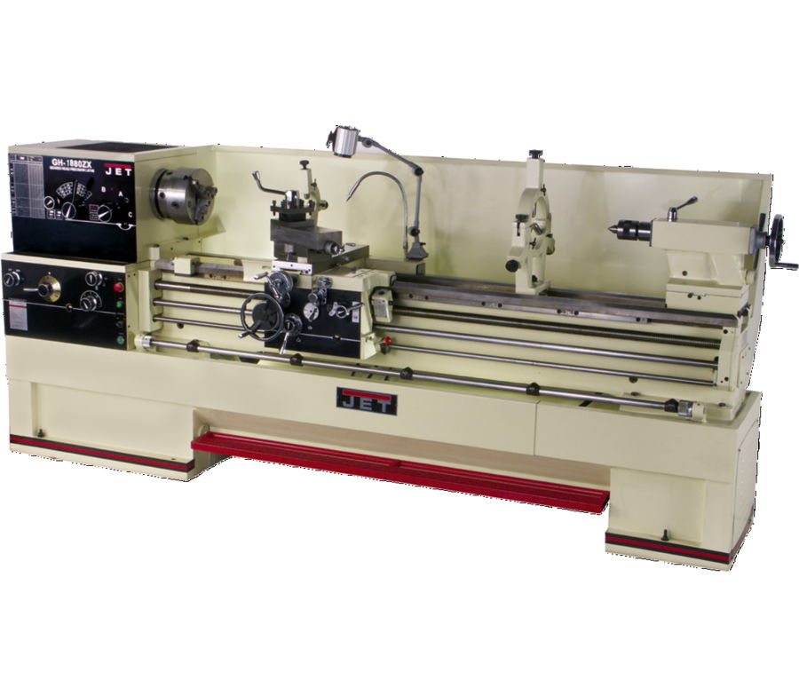 JET ZX Series Large Spindle Bore Lathe - 321960 - Light Tool Supply