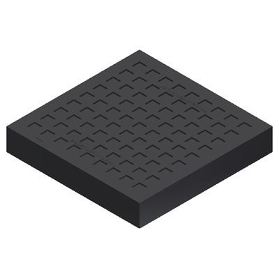 best rubber for vibration dampening Technoflex 3.75 in. x 3.75 in. x 1/2 in. Anti-Vibration Pad (16-Pack)  AV4400HD main image 1