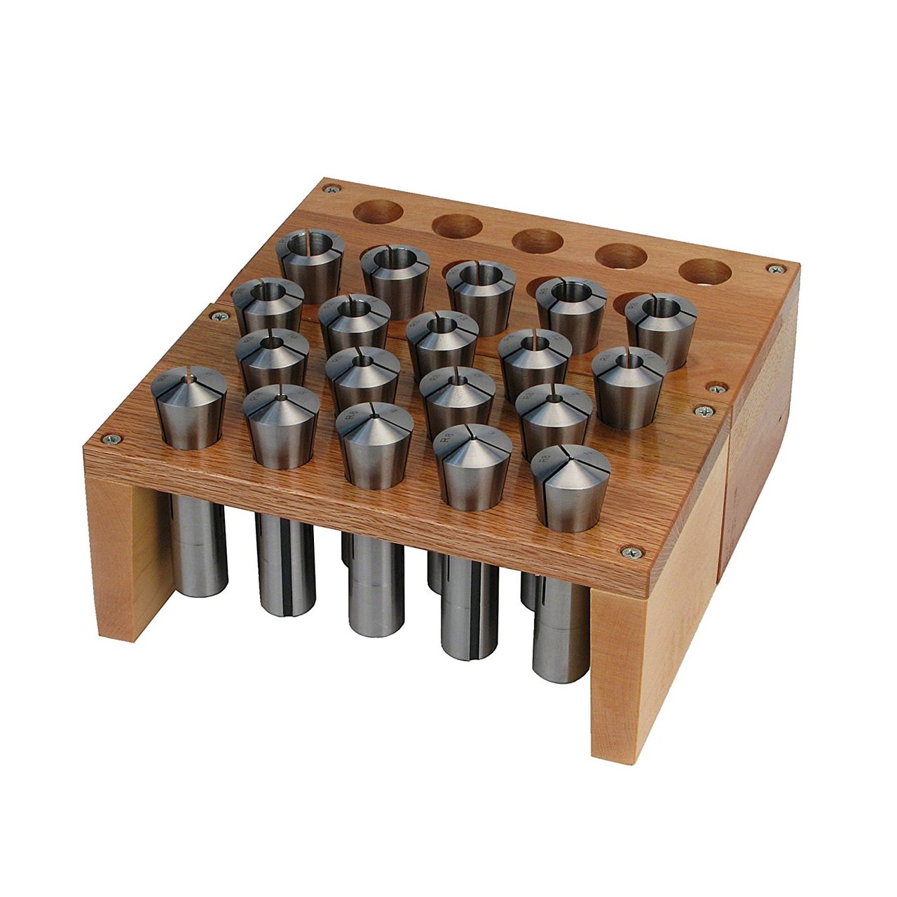 Jet R8 Collet Set 19 Piece 2.0mm to 20.00mm by 1.0mm - 650135