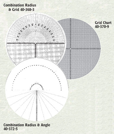 チャートギャラリー standard Chart Gallery2.0 Overlay Chart, Combination Radius & Grid, 10x - 40-368-3