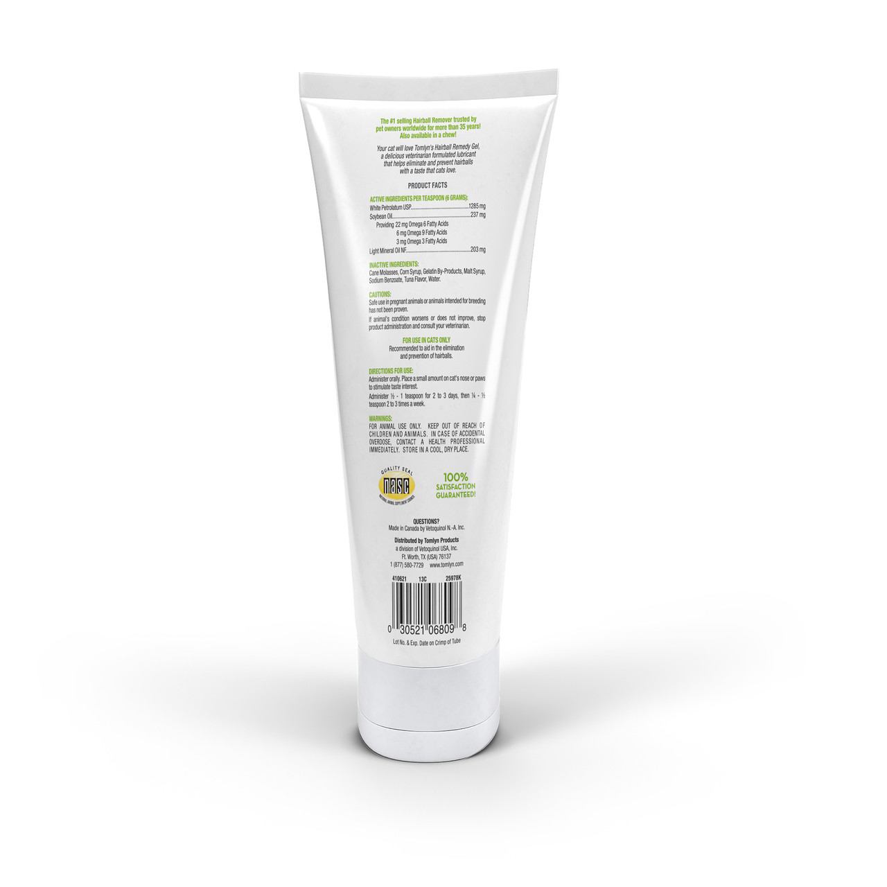 Tomlyn Laxatone® Hairball Remedy TunaFlavored Gel for Cats, 2.5 oz.