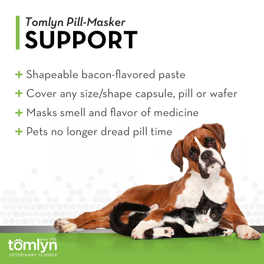 Tomlyn Pill-Masker Bacon-Flavored Paste for Dogs and Cats