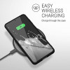 For OnePlus Models Luxury Matte Silicone Gel Case with Microfibre Lining 