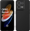 For Oppo Models Luxury Matte Silicone Gel Case with Microfibre Lining