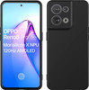 For Oppo Models Luxury Matte Silicone Gel Case with Microfibre Lining