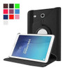 360 Rotating Leather Kickstand Case Cover For Samsung Galaxy Tab E Nook 9.6 Inch