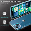 For Apple iPhone Models Case Cover Slim Transparent Silicone Clear TPU Gel