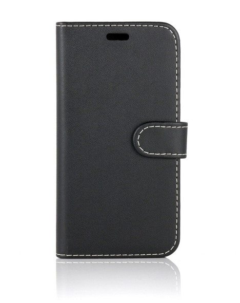 For LG K20 2019 Phone Case, Cover, Wallet, Slots, PU Leather / Gel - Black Pink