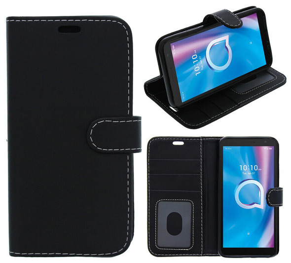 For Alcatel 1s 2020 Phone Case, Cover, Wallet, Slots, PU Leather / Gel