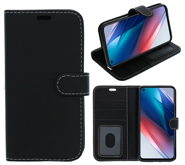 For Oppo A54s Phone Case, Cover, Flip Wallet, Folio, Leather /Gel