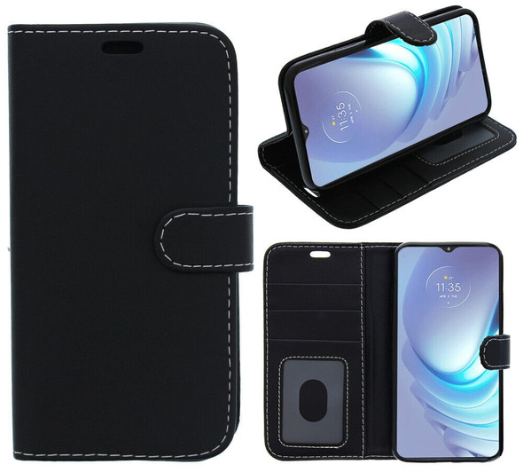 For Motorola Moto G6 Play Case, Cover, Flip, Wallet, Folio, Leather /Gel