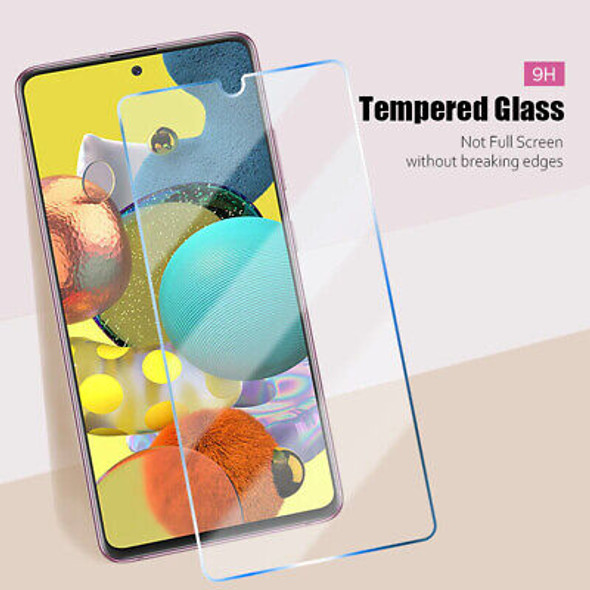 For Samsung Galaxy A02 2.5D 9H Flat Tempered Glass Screen Protector