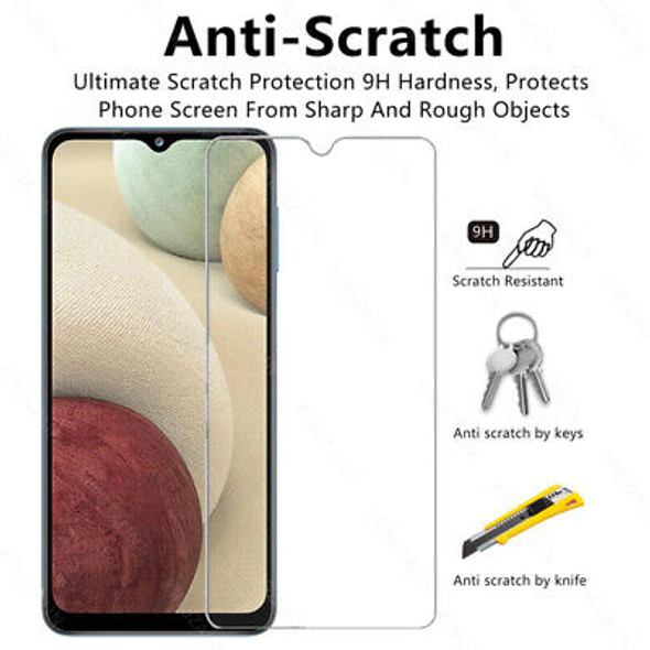 For Samsung Galaxy A02 2.5D 9H Flat Tempered Glass Screen Protector For Samsung Galaxy A02 2.5D 9H Flat Tempered Glass Screen Protector