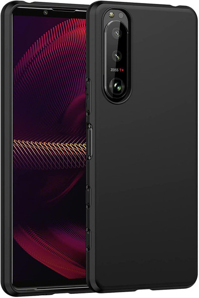 For Sony Xperia Models Luxury Matte Silicone Gel Case with Microfibre Lining