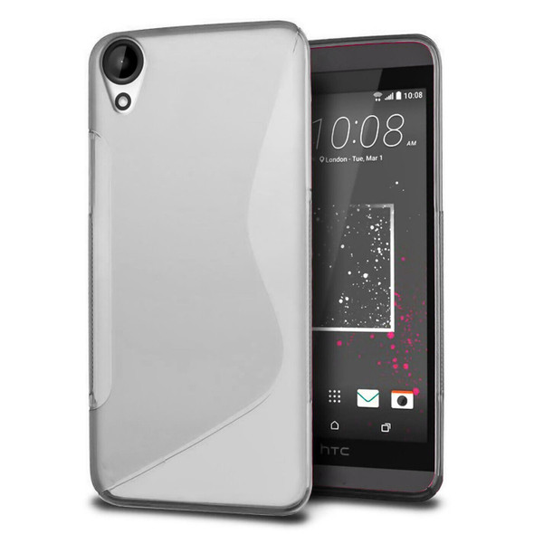 For HTC Desire 620G /820 mini Case Slim S-Line TPU Gel Skin Cover Anti-Slip Grip