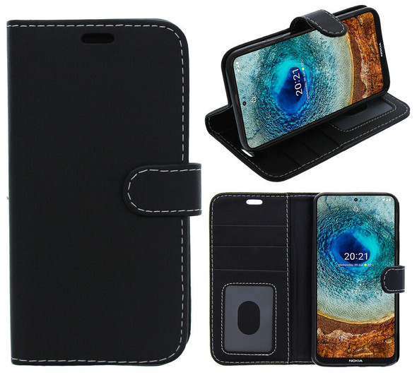 For Nokia C2 2nd Edition Phone Case, Cover, Flip Wallet, Folio, Leather /Gel