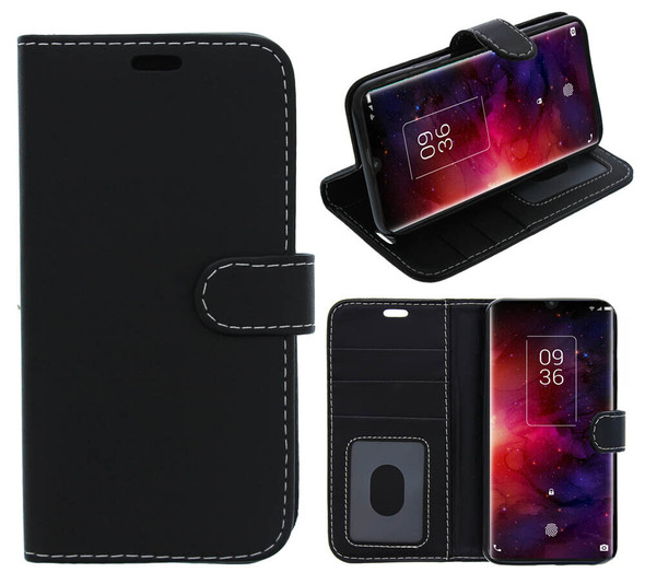 For TCL 405 / TCL 406 Phone Case, Cover, Flip Wallet, Folio, Leather /Gel