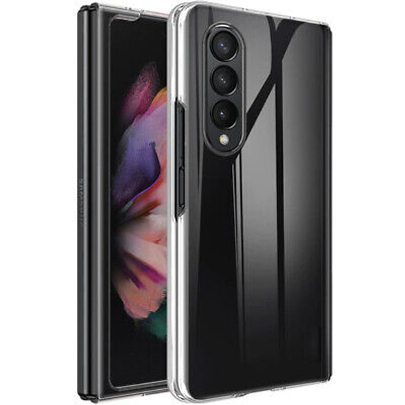 Transparent Clear Hard Crystal Case for Samsung Galaxy Z Fold3 5G