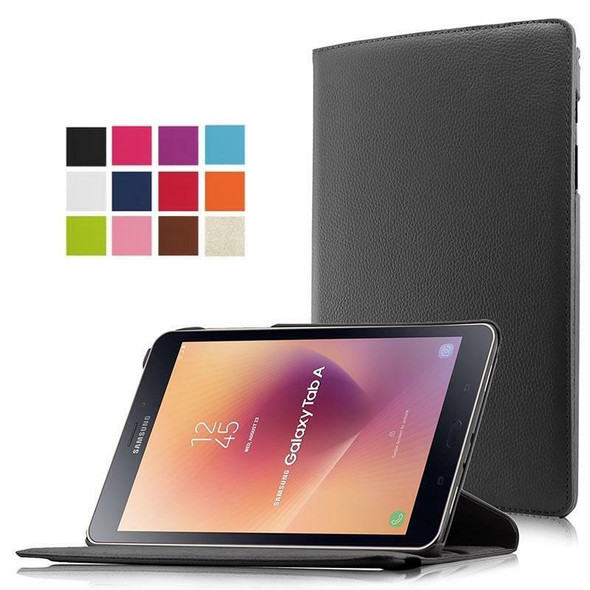 360 Rotating Leather Case Cover For Samsung Galaxy Tab A (2017) 8" SM-T385 T380
